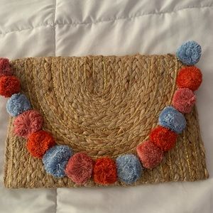Cute canvas clutch!